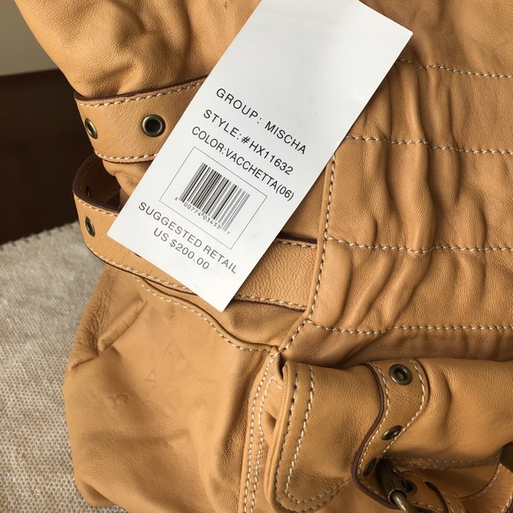 Hype large leather handbag/shoulderbag - Picture 2 of 8